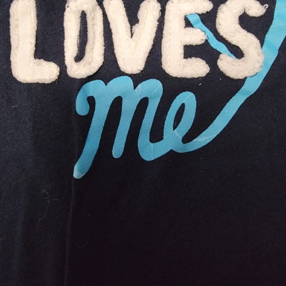 Navy Hollister Graphic Tee - Picture 5 of 8